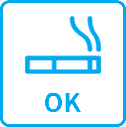 喫煙環境OK